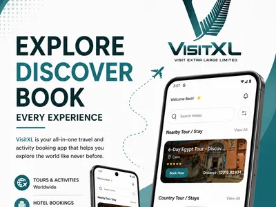 VisitXL – Travel & Activity Booking App